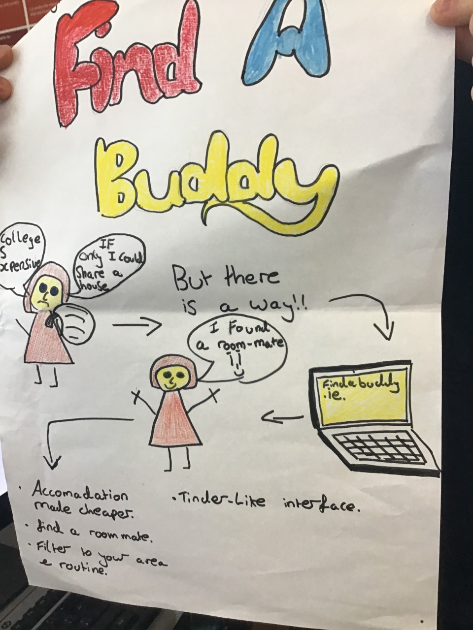 Find a Buddy dot IE1