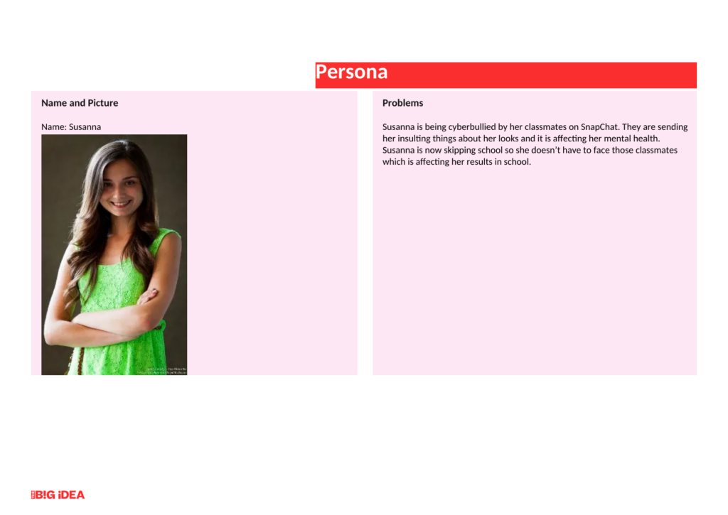 Persona Profile — page 1