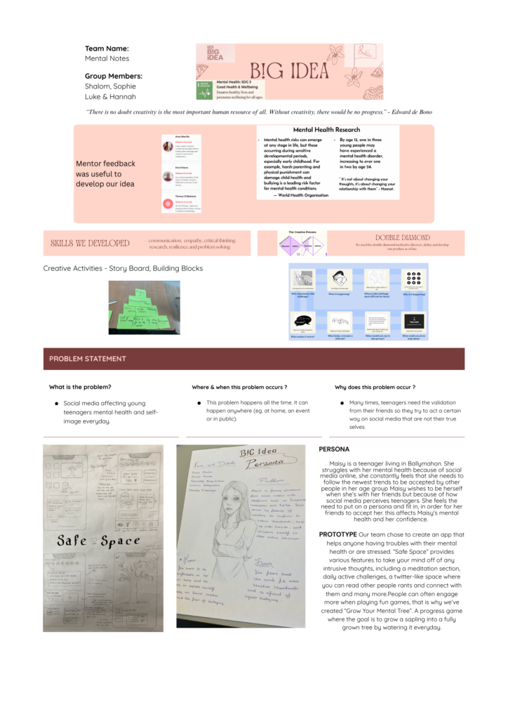 Our Proposal Poster — page 1