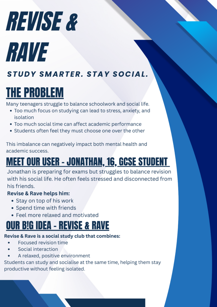 Our Proposal Poster — page 1